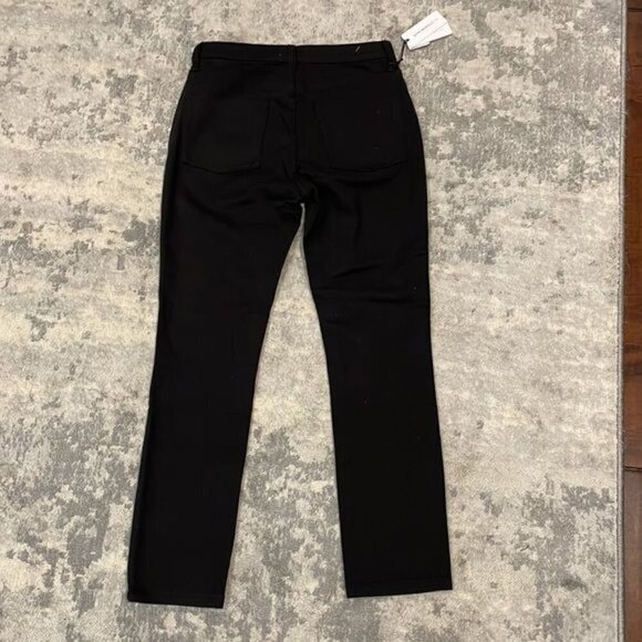 NWT WeWoreWhat Black Low Rise Cropped Rocker Jeans Sz 24 (missing chain) - Picture 12 of 13